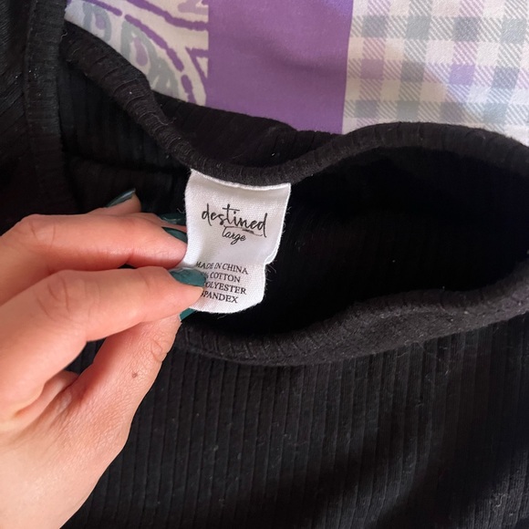 One shoulder tank top - Picture 2 of 2